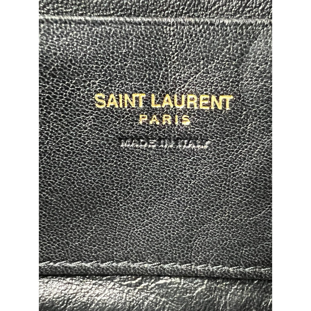 
                  
                    Saint Laurent Mini Lou Camera Grain De Poudre Matelasse White Shoulder Bag
                  
                