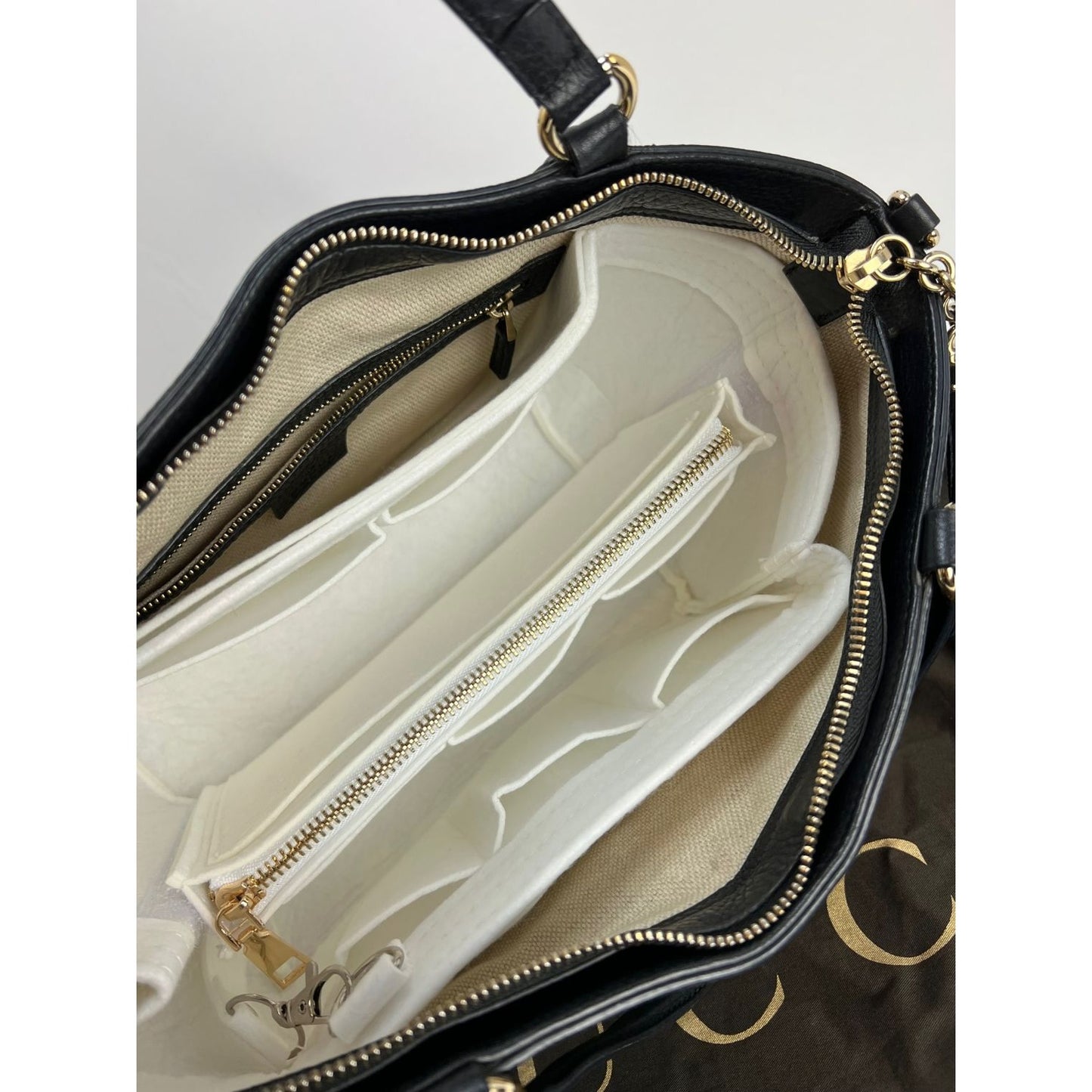 Gucci Soho Convertible Top Handle Bag Leather Small at 1stDibs