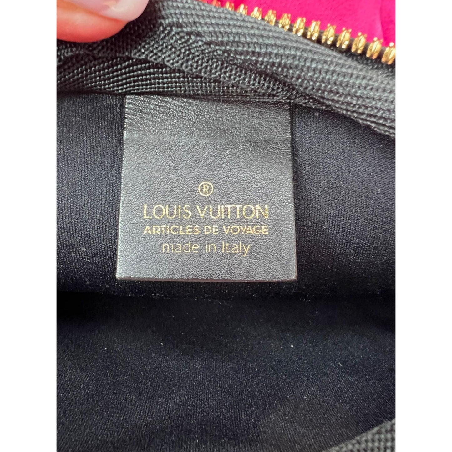 
                  
                    Louis Vuitton Scuba Fuchsia Pochette Wristlet or Clutch Bag LIMITED EDITION
                  
                