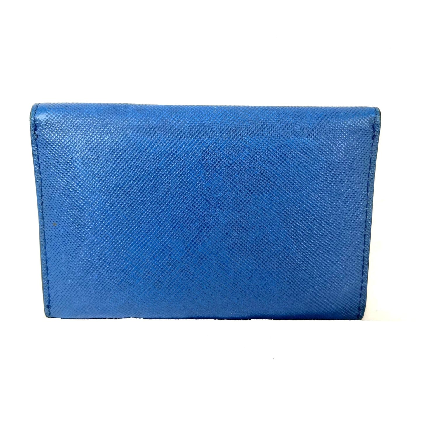 
                  
                    Prada Saffiano Leather Card Holder Blue
                  
                