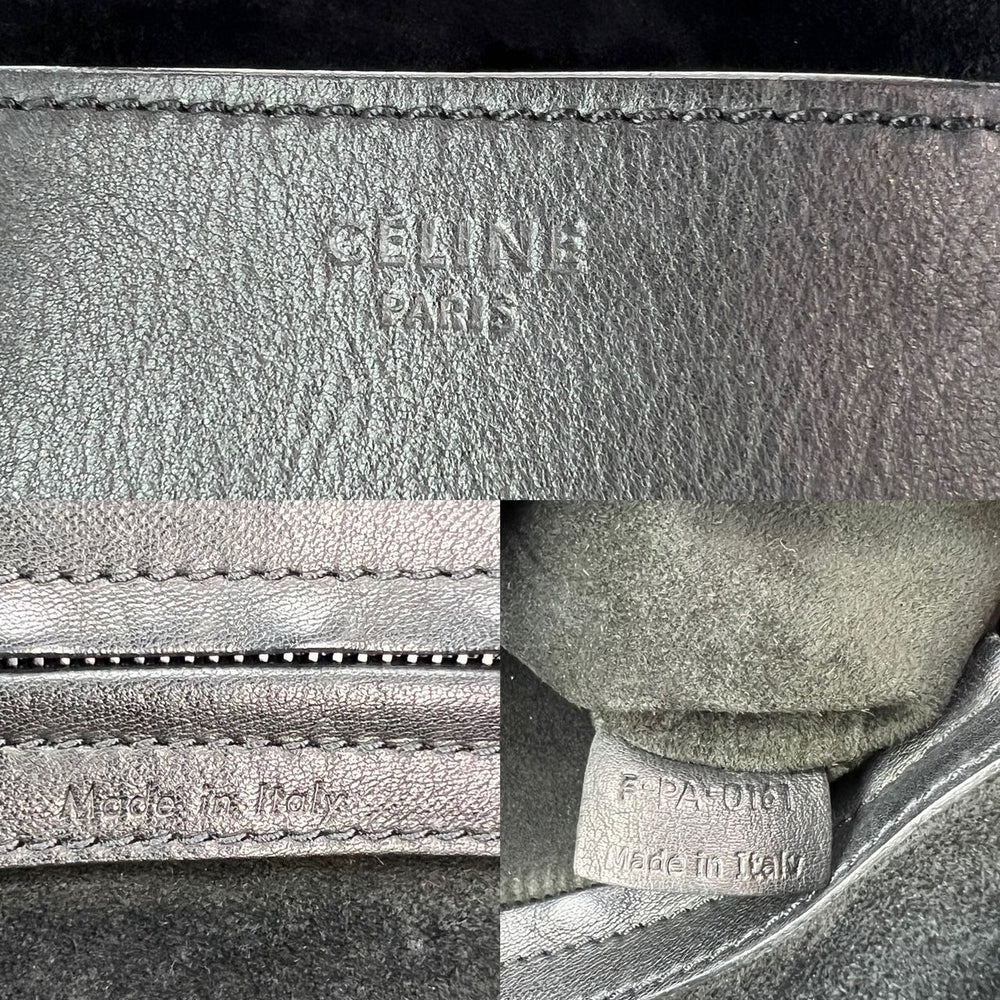 Celine Calfskin Leather Phantom Luggage Tote Bag
