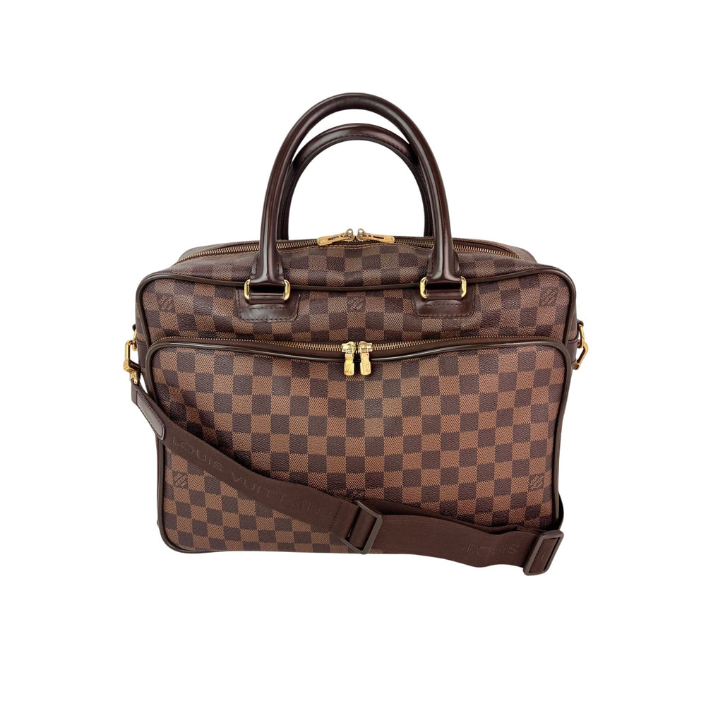 Louis Vuitton Damier Ebene Icare Weekender Briefcase Men's Bag