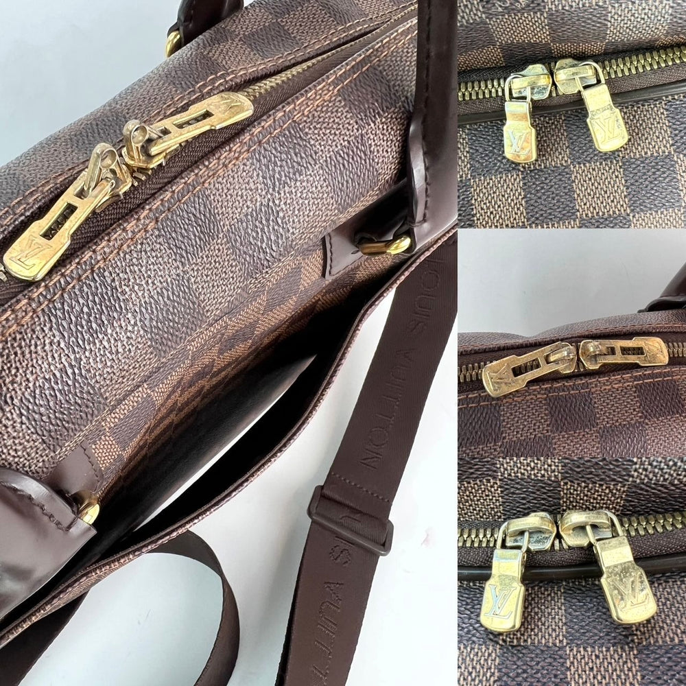 Louis Vuitton Damier Ebene Icare Weekender Briefcase Men's Bag