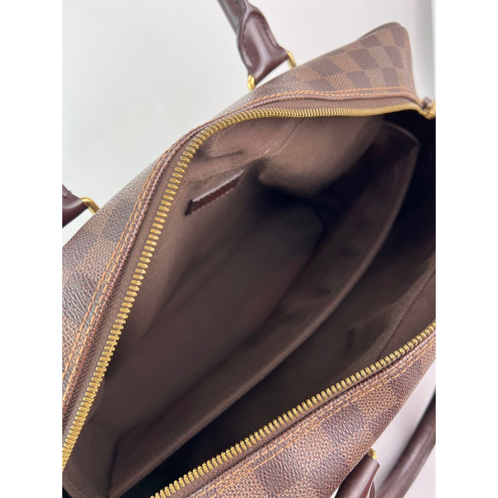 Louis Vuitton Damier Ebene Icare Weekender Briefcase Men's Bag