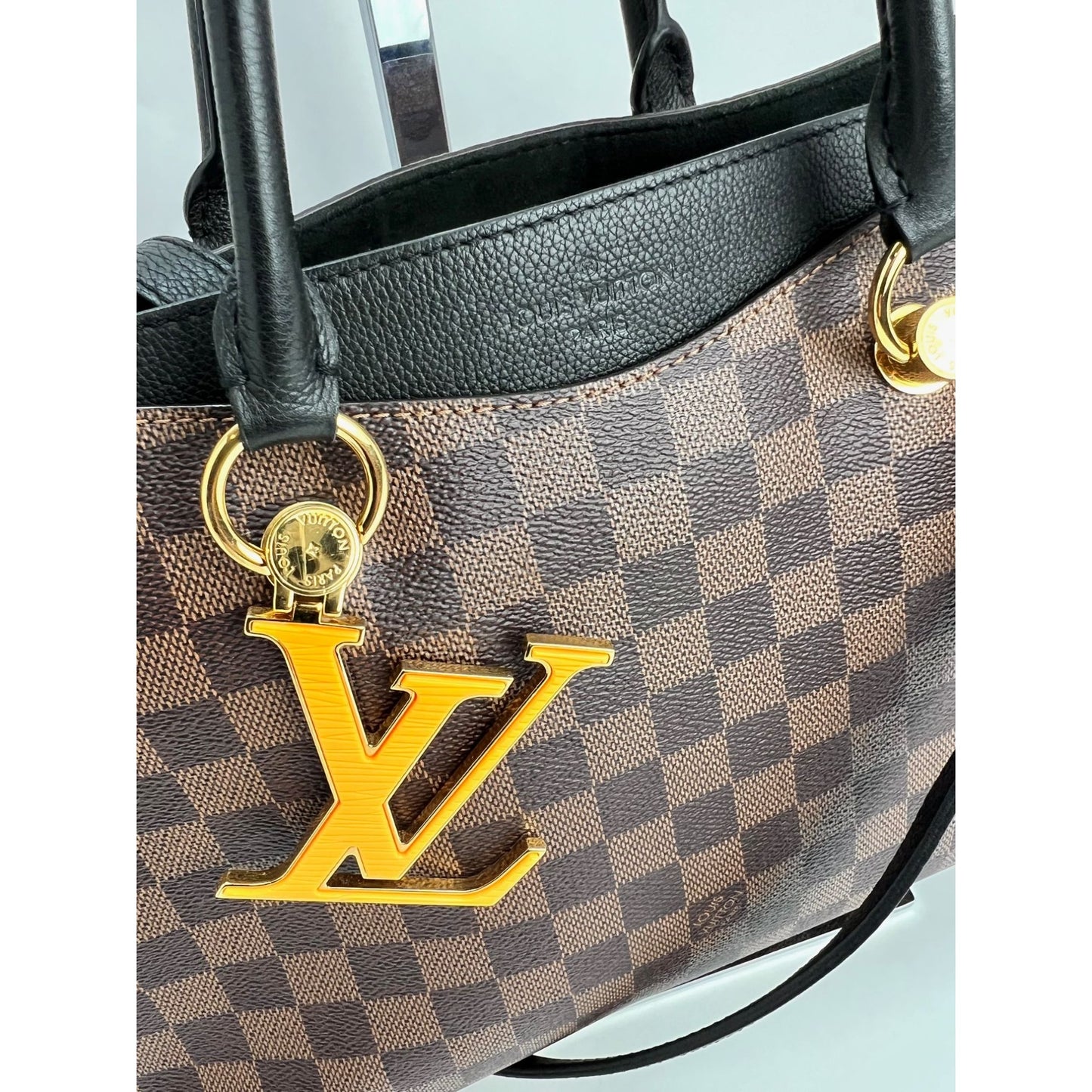 Louis Vuitton LV Riverside Damier Ebene Black Taurillon leather