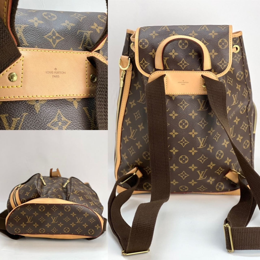 LOUIS VUITTON Bosphore Monogram Canvas Backpack Debsluxurycloset