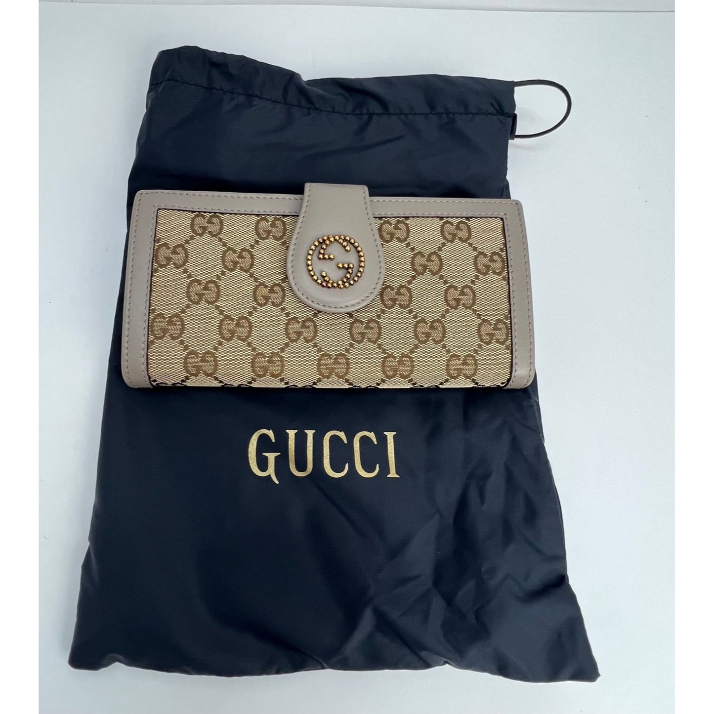 Gucci, Bags, Gucci Vintage Monogram Long Wallet