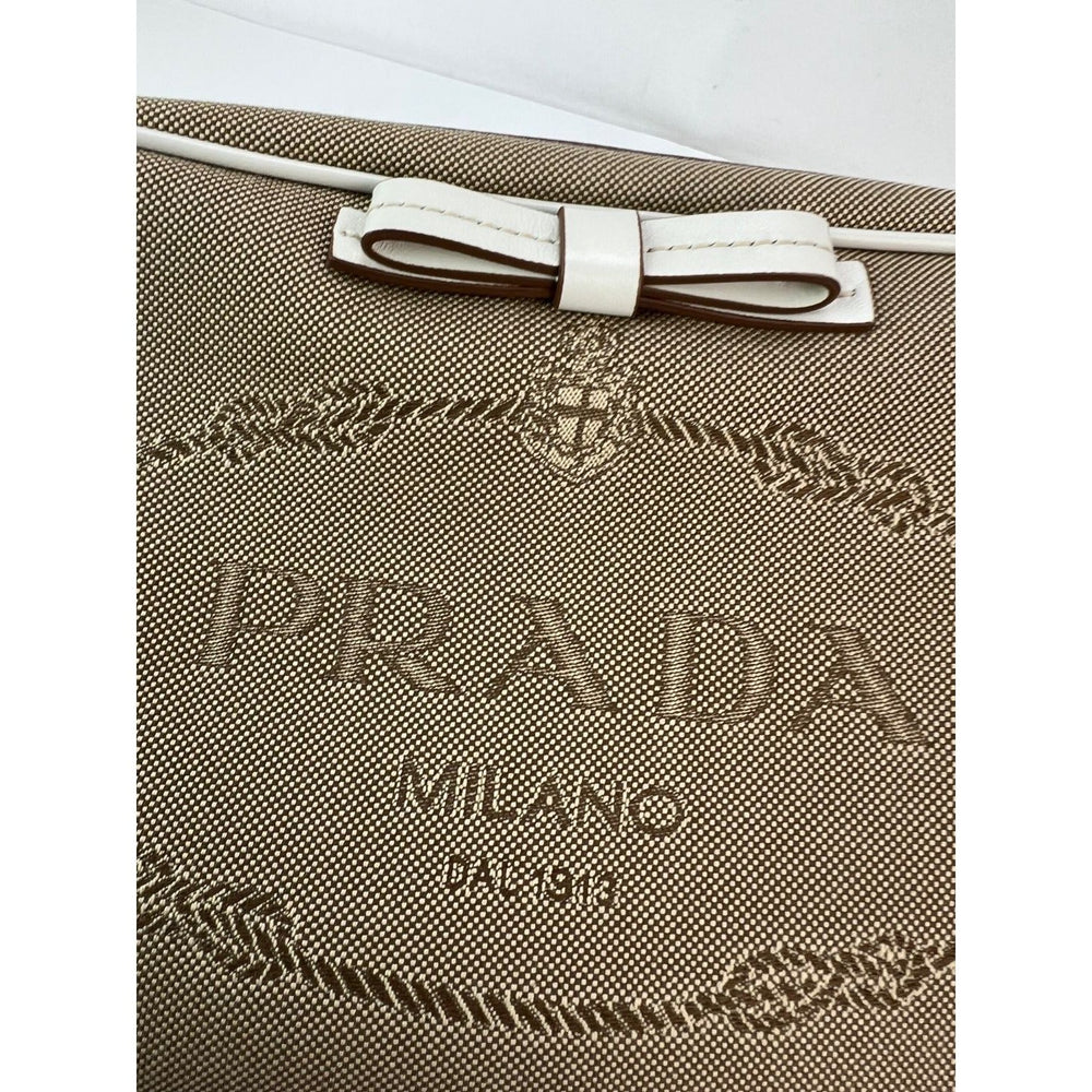 
                  
                    Prada Khaki Canvas Camera Crossbody Bag
                  
                