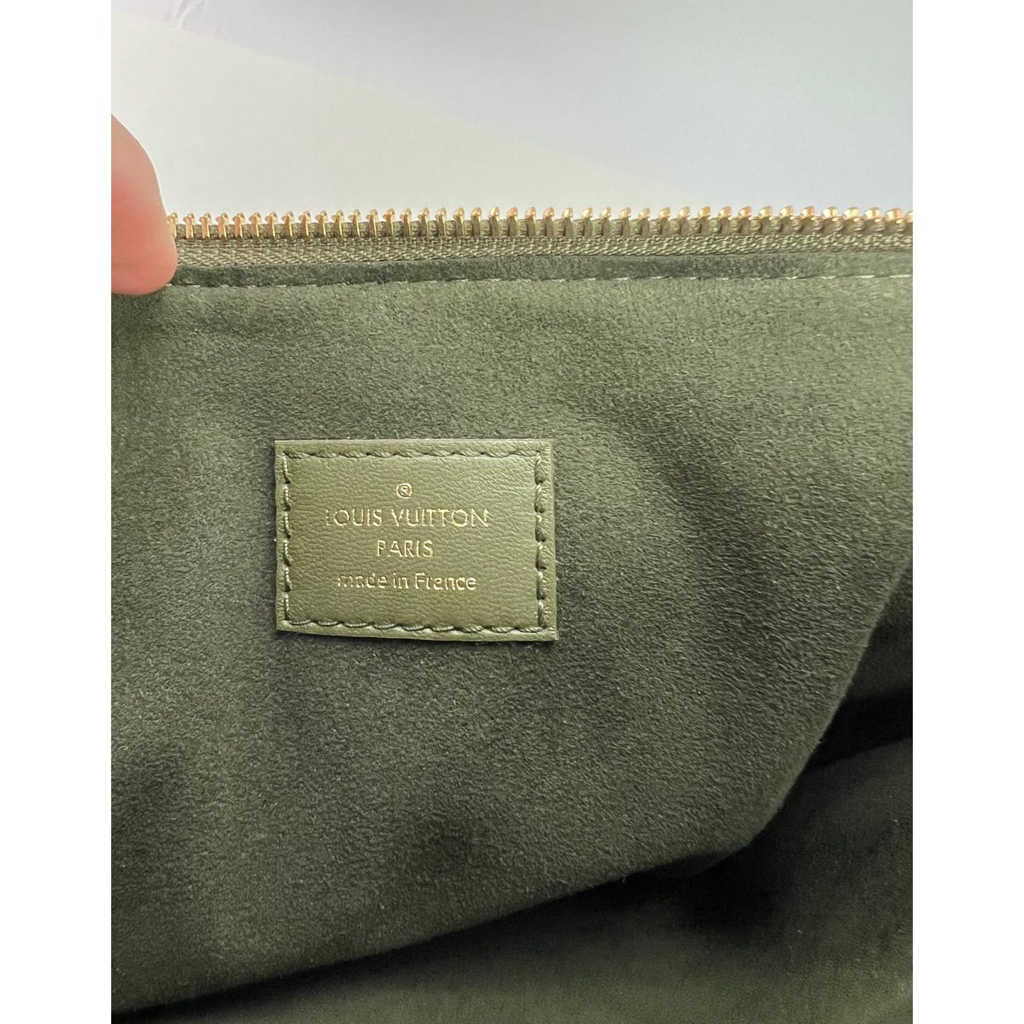M57782 Coussin Mm Handbag Bag Khaki Green Puffy Pillow Shoulder