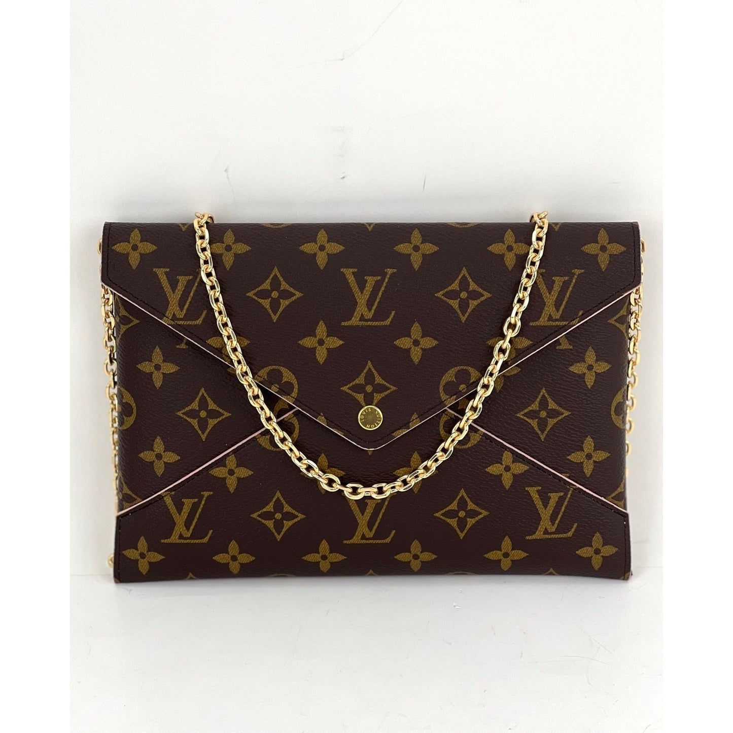 Louis Vuitton Pallas MM Monogram Canvas & Brown Leather Tote Shoulder –  Debsluxurycloset