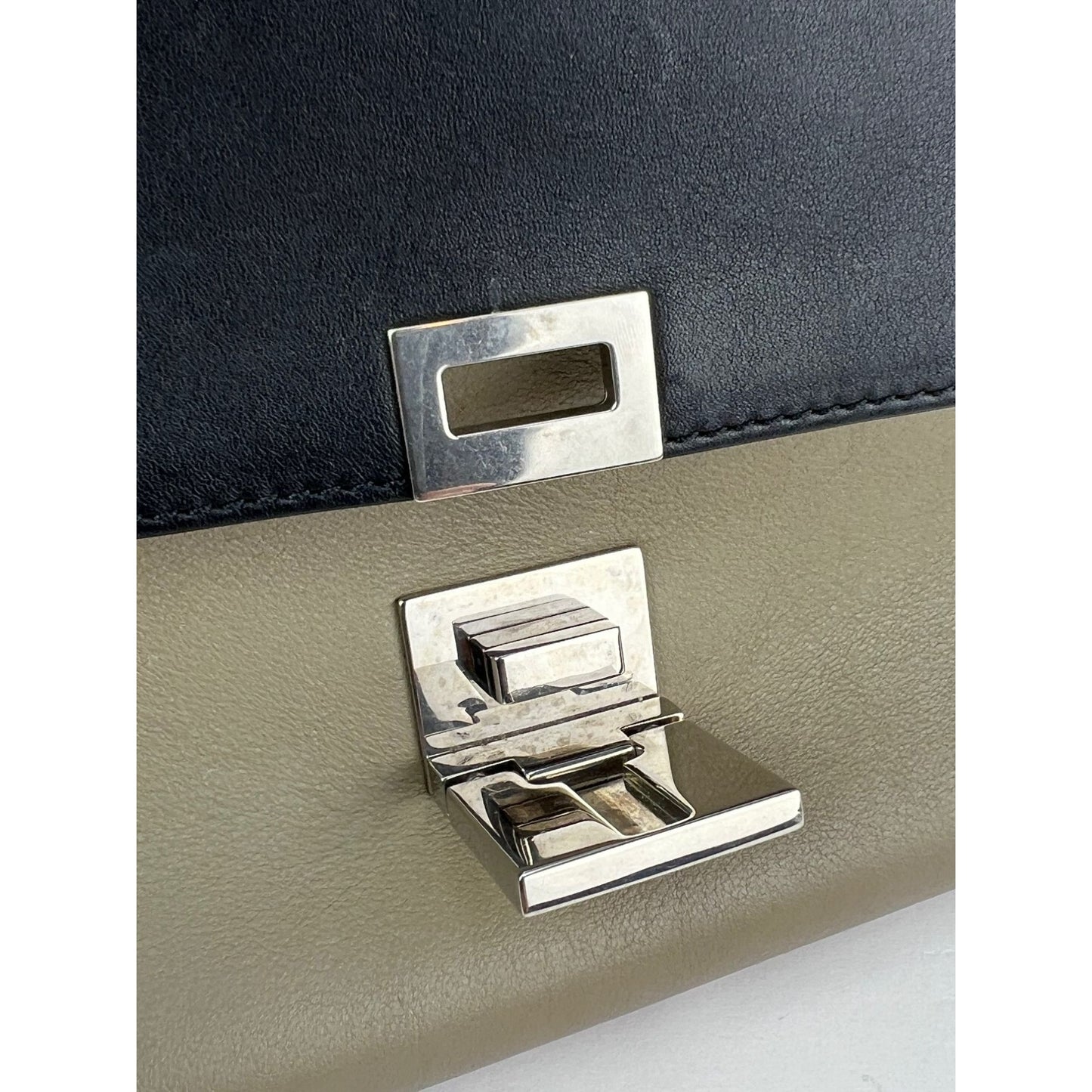 
                  
                    Celine Tricolor Leather suede Trapeze Tote Bag
                  
                