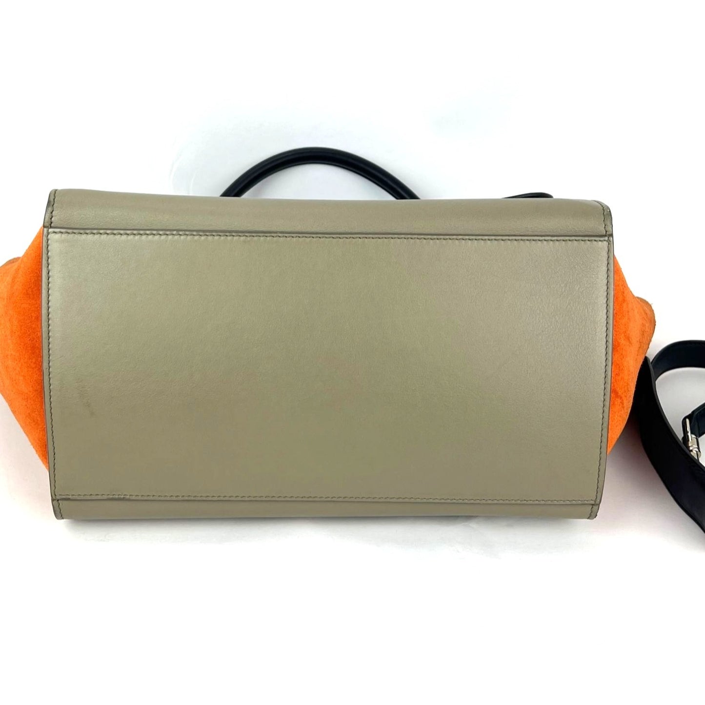 
                  
                    Celine Tricolor Leather suede Trapeze Tote Bag
                  
                