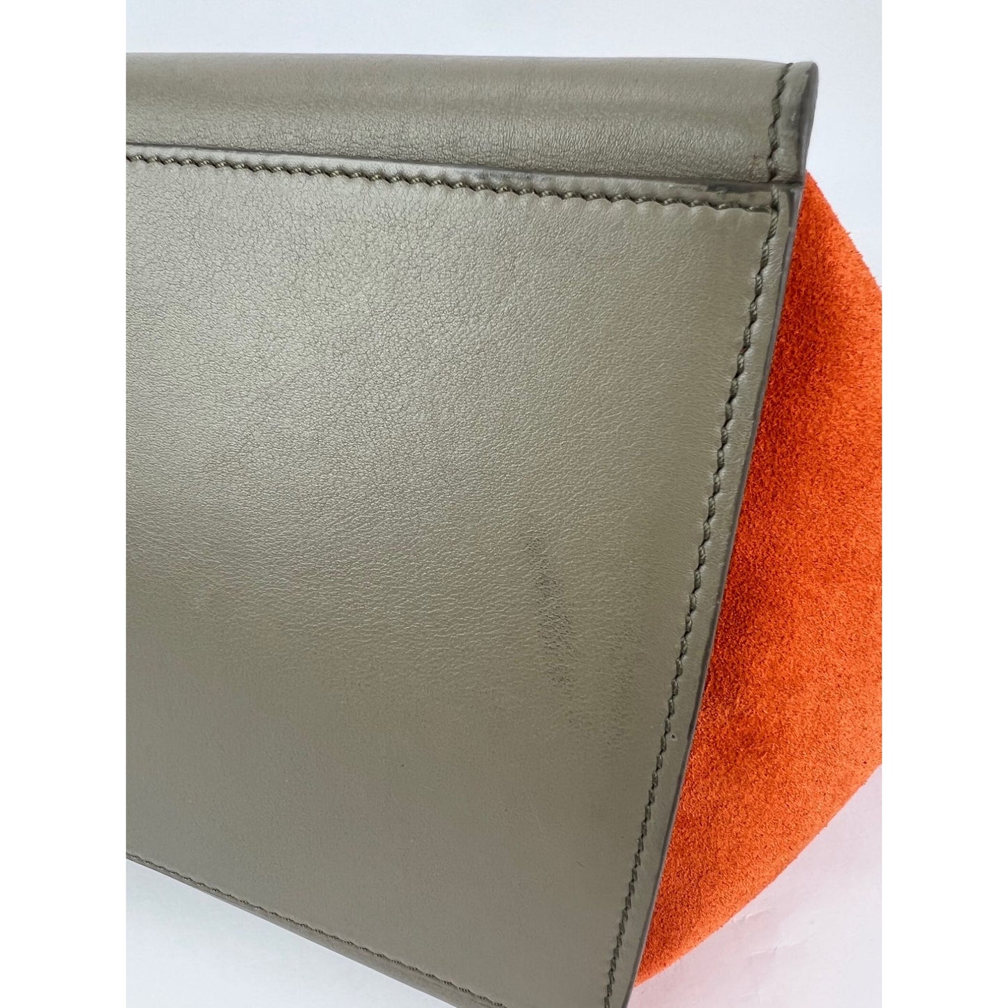 
                  
                    Celine Tricolor Leather suede Trapeze Tote Bag
                  
                
