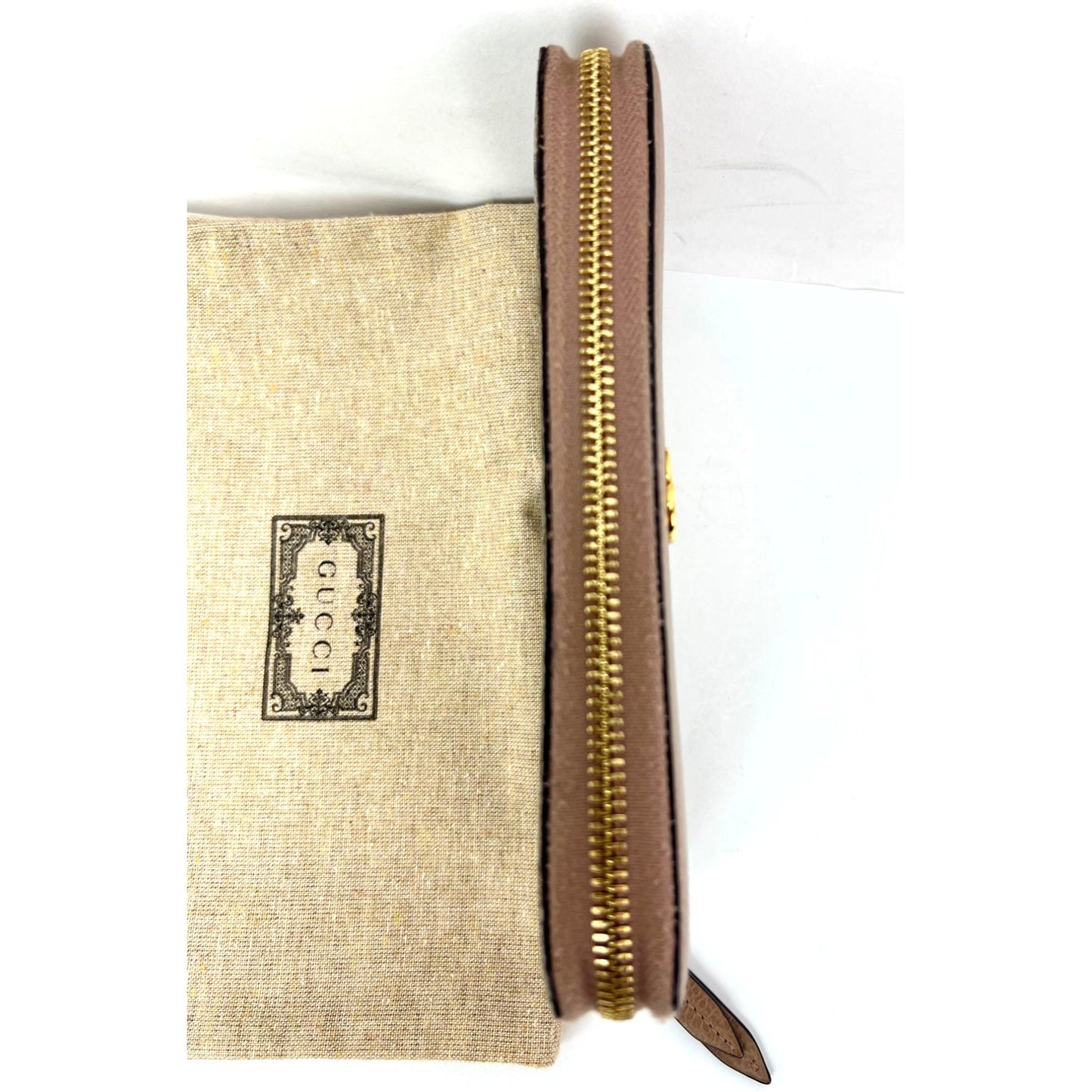 
                  
                    Gucci GG Marmont Zip Around Wallet Porcelain Rose
                  
                