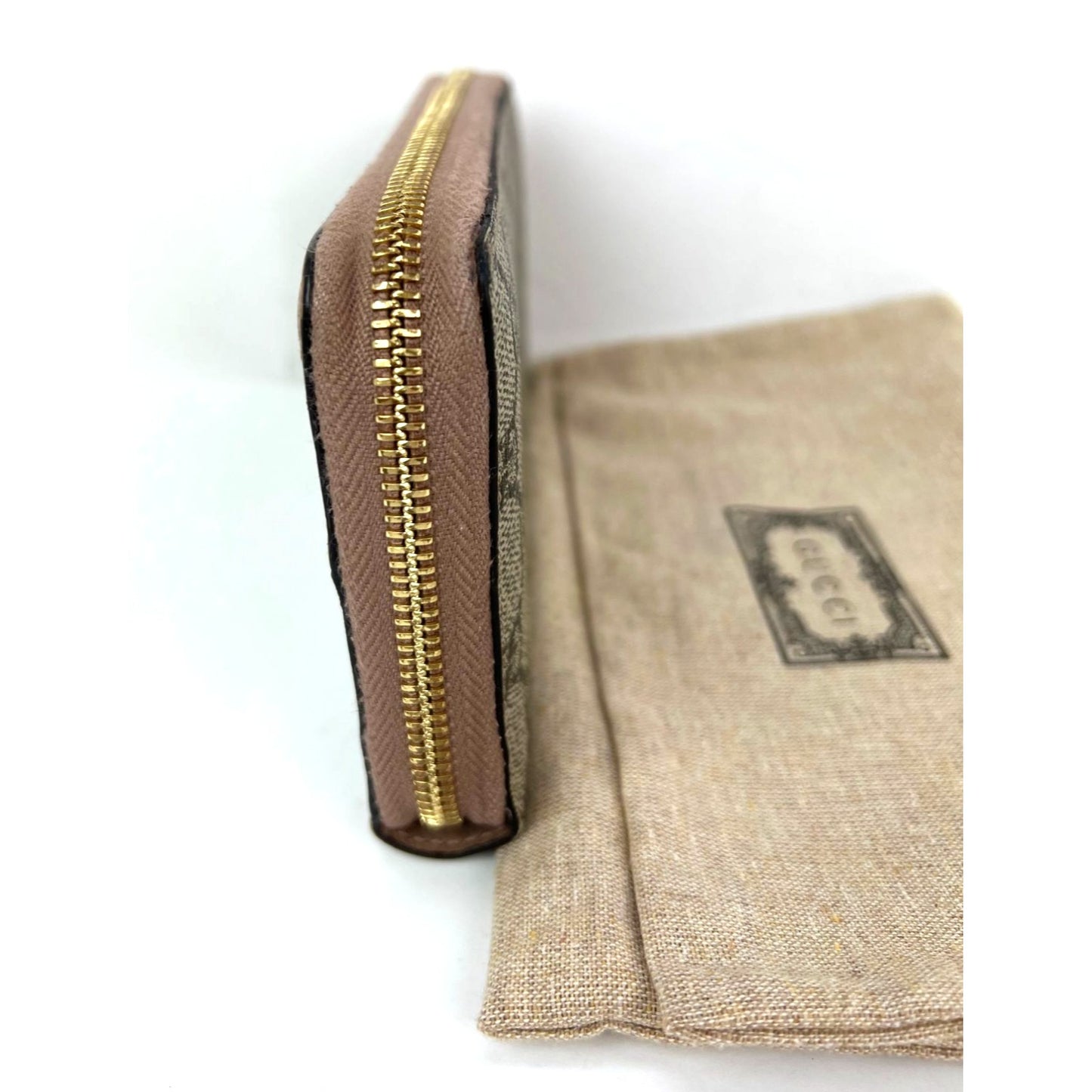 
                  
                    Gucci GG Marmont Zip Around Wallet Porcelain Rose
                  
                