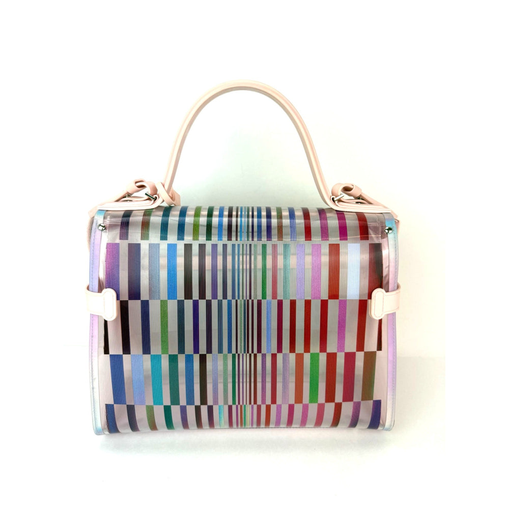 
                  
                    Delvaux PVC Tempete The Eye Catcher Multicolor Satchel Bag
                  
                
