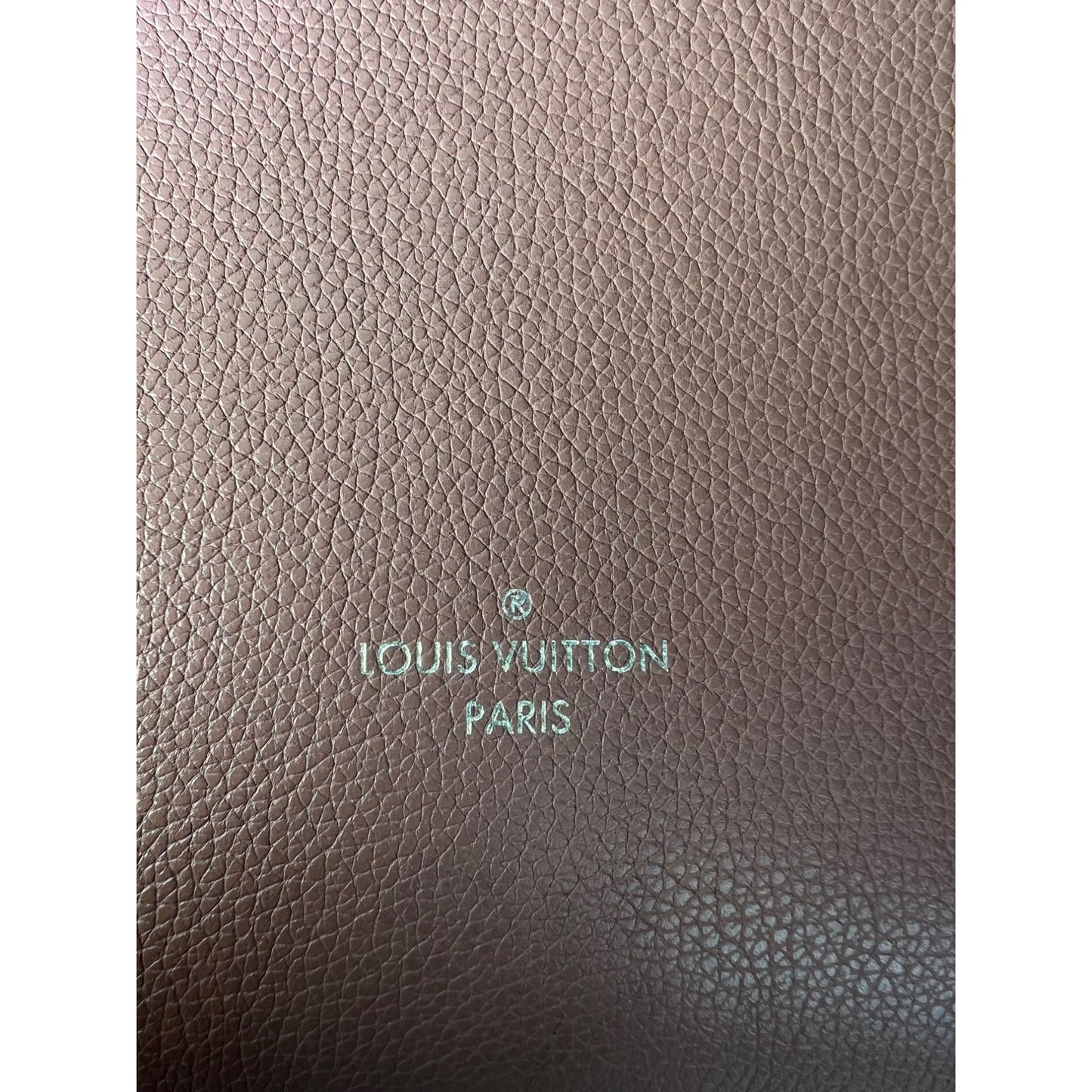 Louis Vuitton Kimono Monogram Taupe Glace Dusty Rose Suede Handbag
