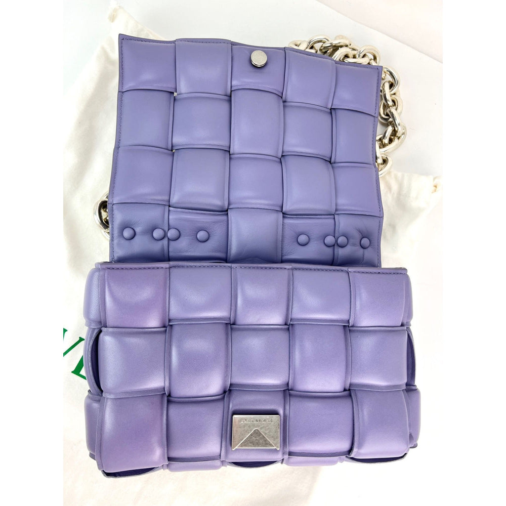 
                  
                    Bottega Veneta Padded Chain Cassette Purple Hand Shoulder Bag
                  
                