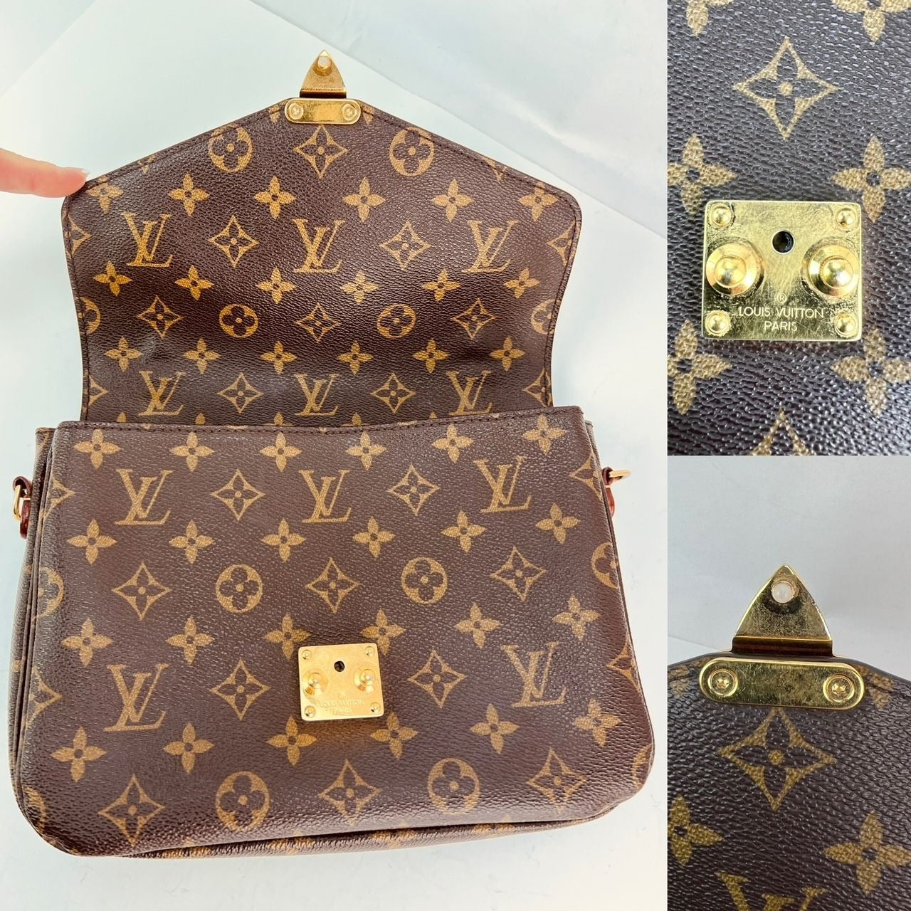 
                  
                    Louis Vuitton Pochette Metis Monogram Messenger Crossbody Bag
                  
                