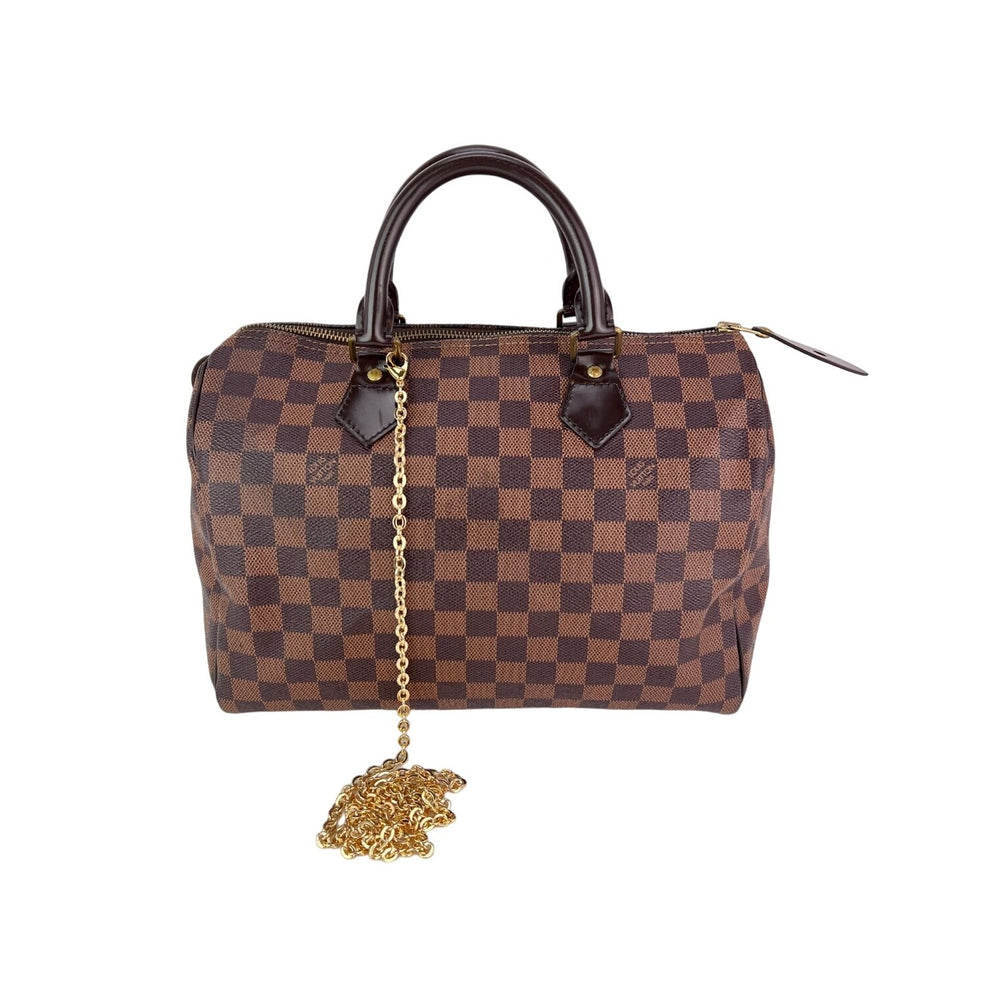 
                  
                    LOUIS VUITTON Speedy 30 Damier Ebene Hand Bag
                  
                