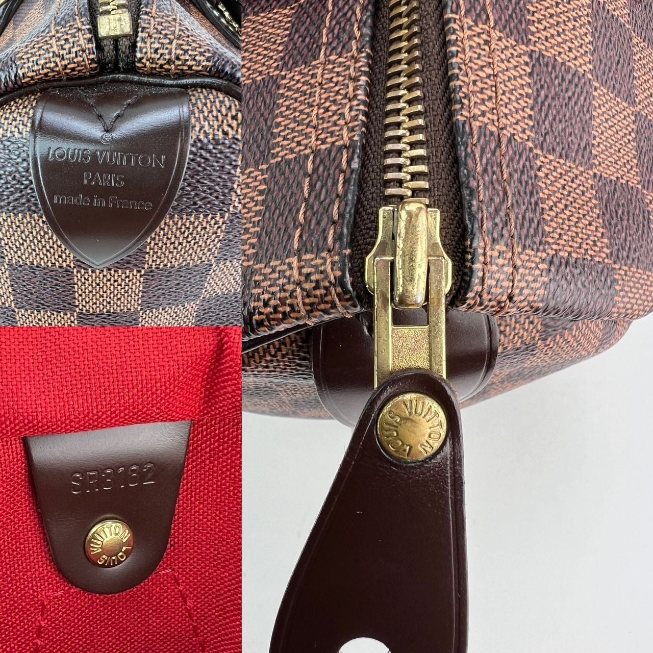 
                  
                    LOUIS VUITTON Speedy 30 Damier Ebene Hand Bag
                  
                