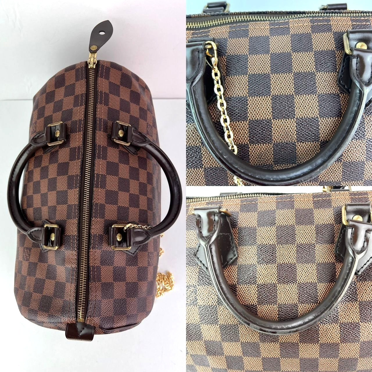 
                  
                    LOUIS VUITTON Speedy 30 Damier Ebene Hand Bag
                  
                