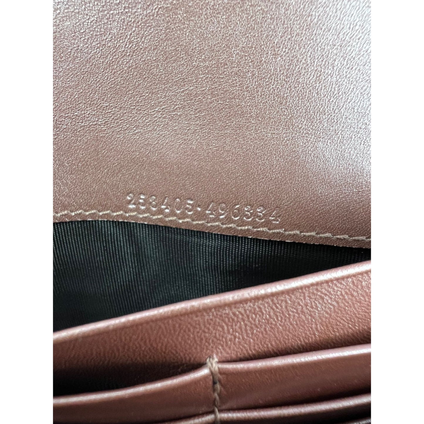 
                  
                    Gucci Mayfair Guccissima Continental Metallic Pink Leather Wallet
                  
                