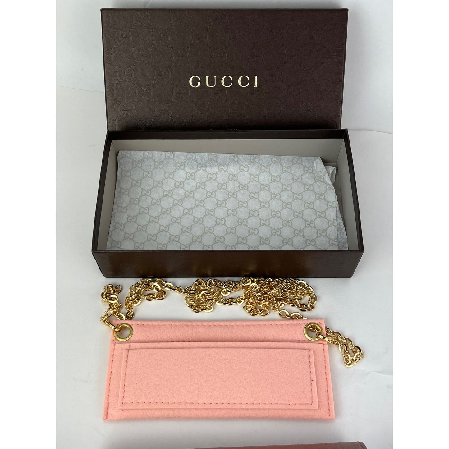 
                  
                    Gucci Mayfair Guccissima Continental Metallic Pink Leather Wallet
                  
                