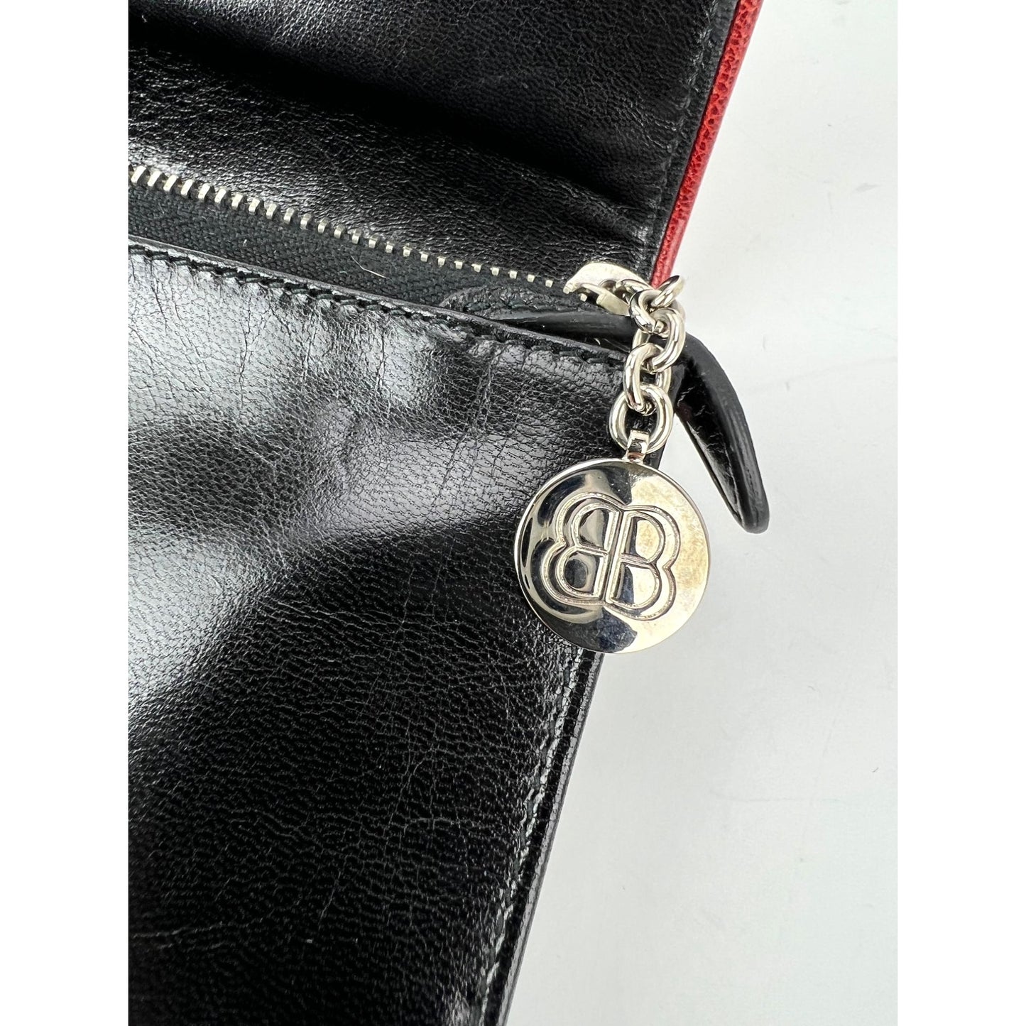 
                  
                    Balenciaga Cherche Leather Flap Wallet Vintage
                  
                