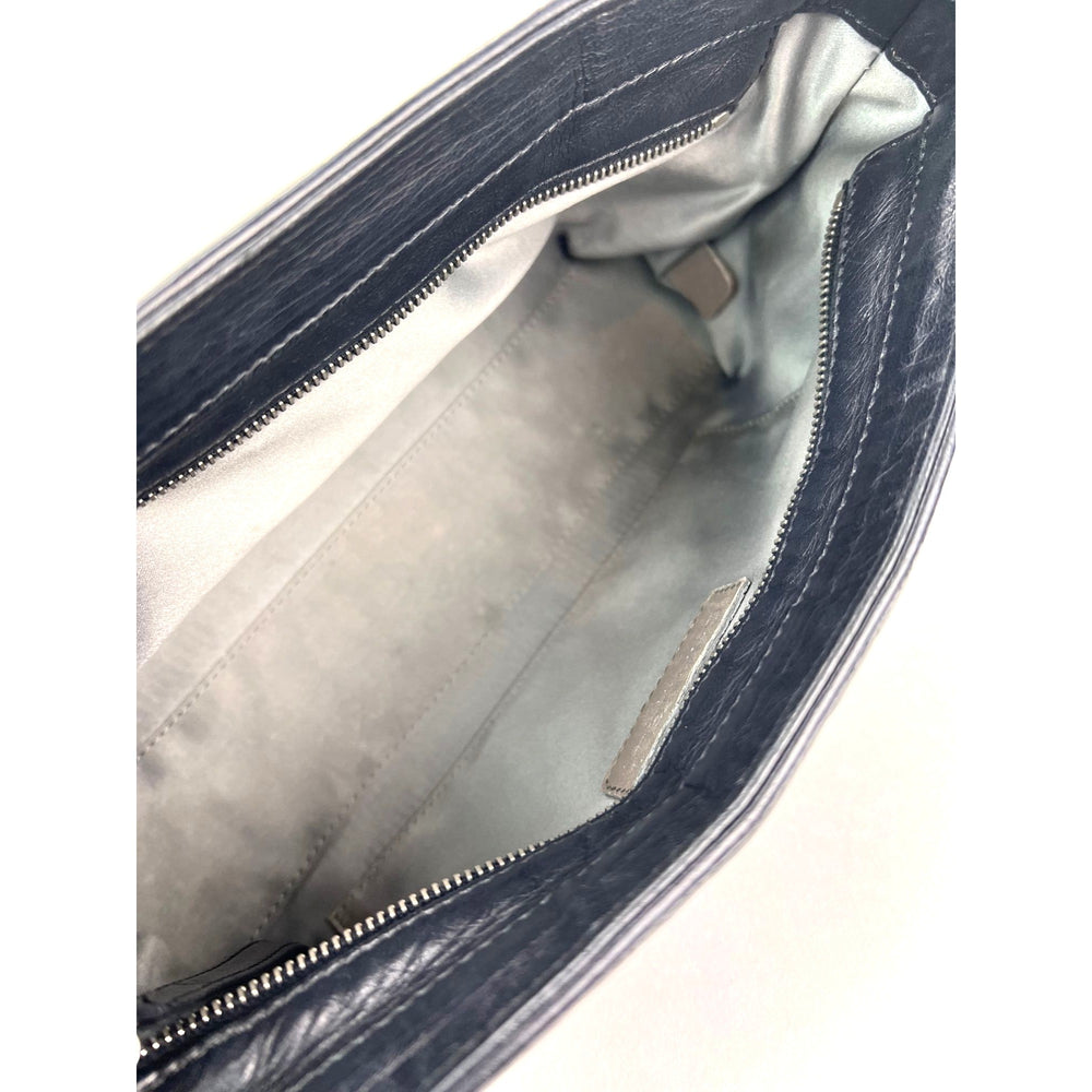 
                  
                    Chanel Lambskin Square Stitched Lax Black Shoulder Bag  RARE
                  
                