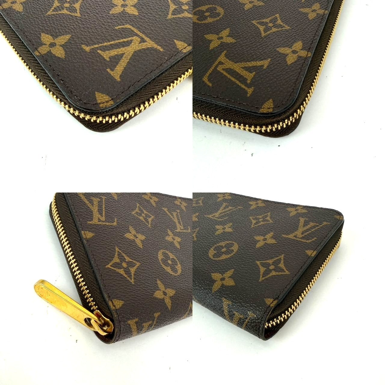 
                  
                    LOUIS VUITTON  Zippy Monogram Leather Wallet Clutch
                  
                