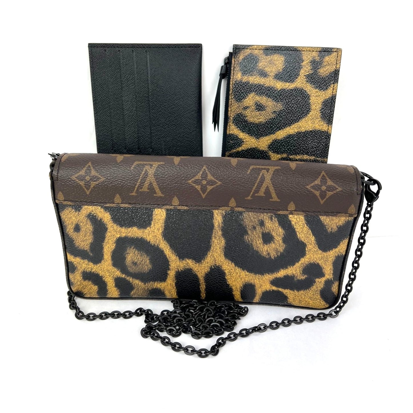 
                  
                    Louis Vuitton Leopard Felicie Pochette Crossbody Bag
                  
                