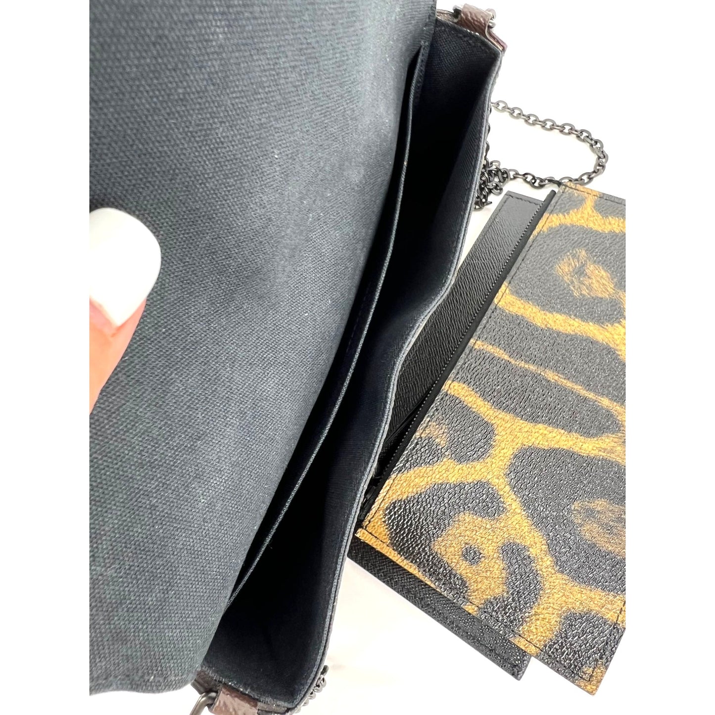 
                  
                    Louis Vuitton Leopard Felicie Pochette Crossbody Bag
                  
                