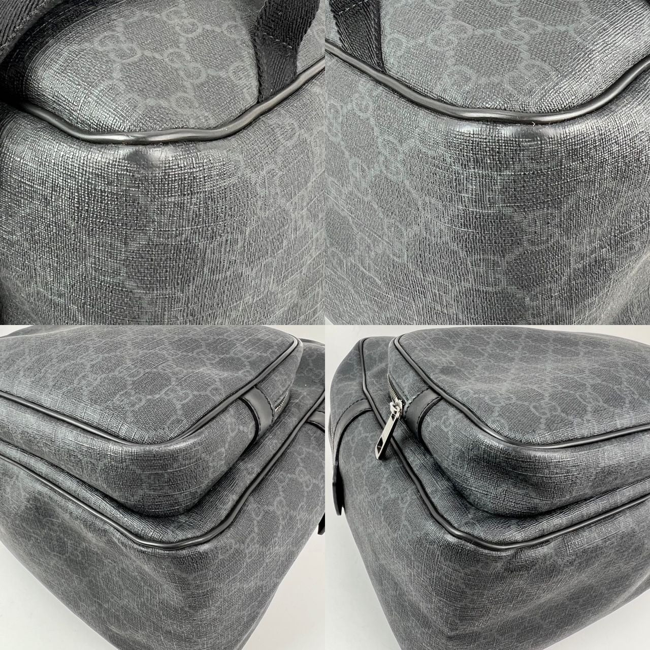 
                  
                    Gucci GG Supreme Medium Day Gray Black Backpack
                  
                