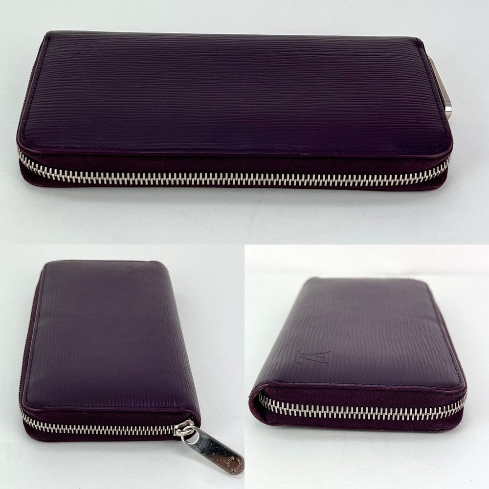 
                  
                    LOUIS VUITTON Zippy Epi Purple  Leather Wallet Clutch
                  
                