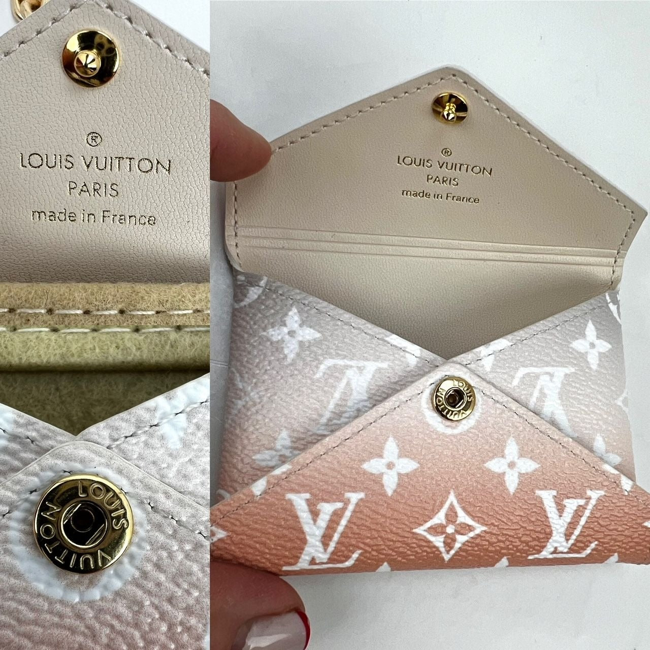 
                  
                    LOUIS VUITTON Kirigami Pochette Small Pool Giant Monogram Card Case
                  
                