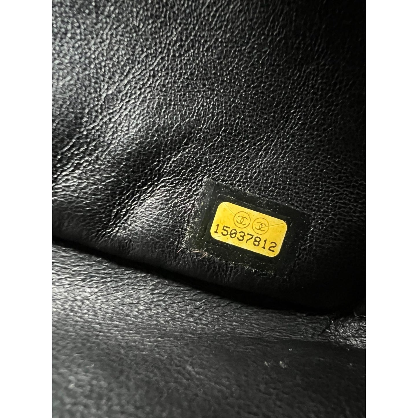 
                  
                    Chanel Double Flap Black Patent Leather Maxi Shoulder Bag
                  
                