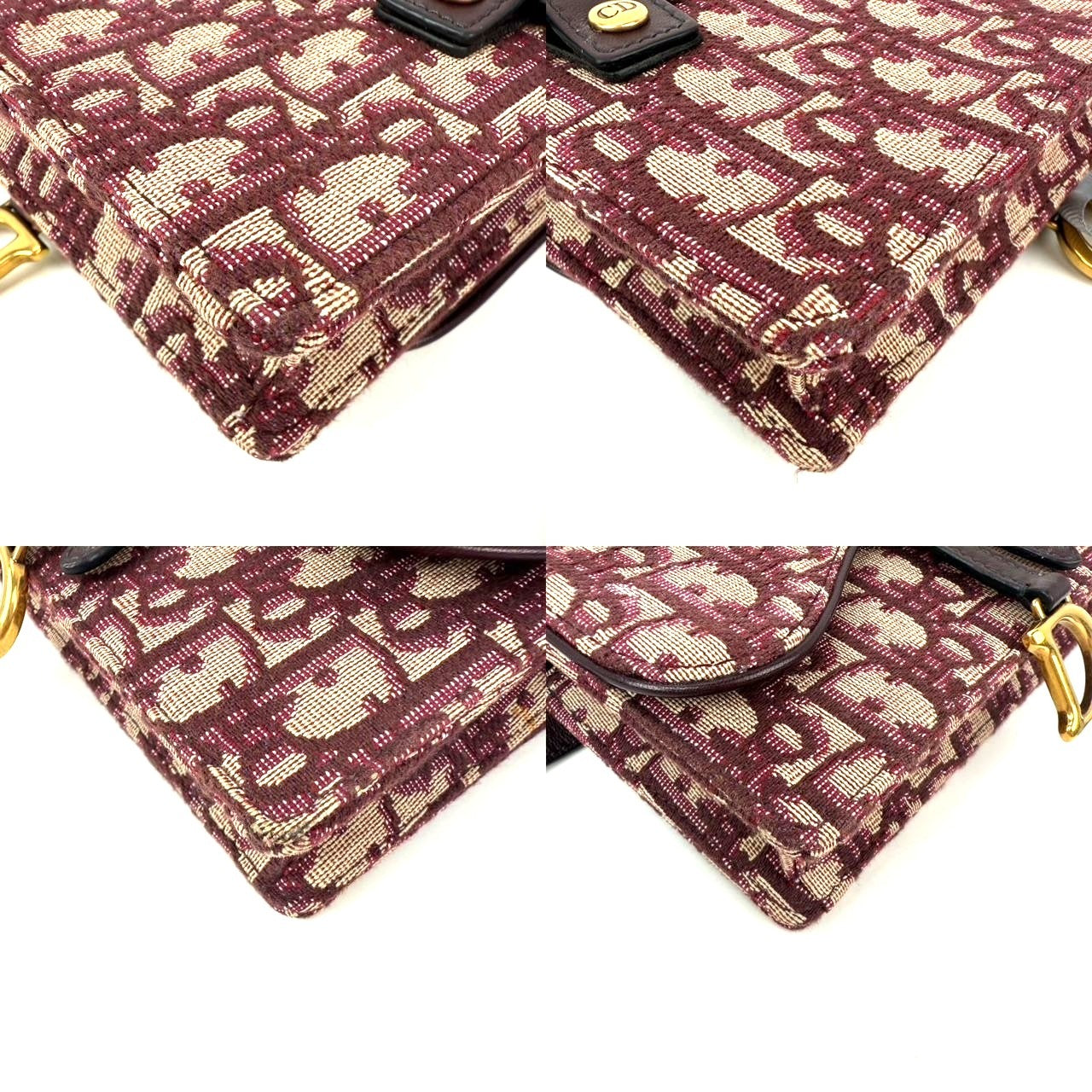 
                  
                    Christian Dior Oblique Saddle Bordeaux Belt Bag Clutch
                  
                