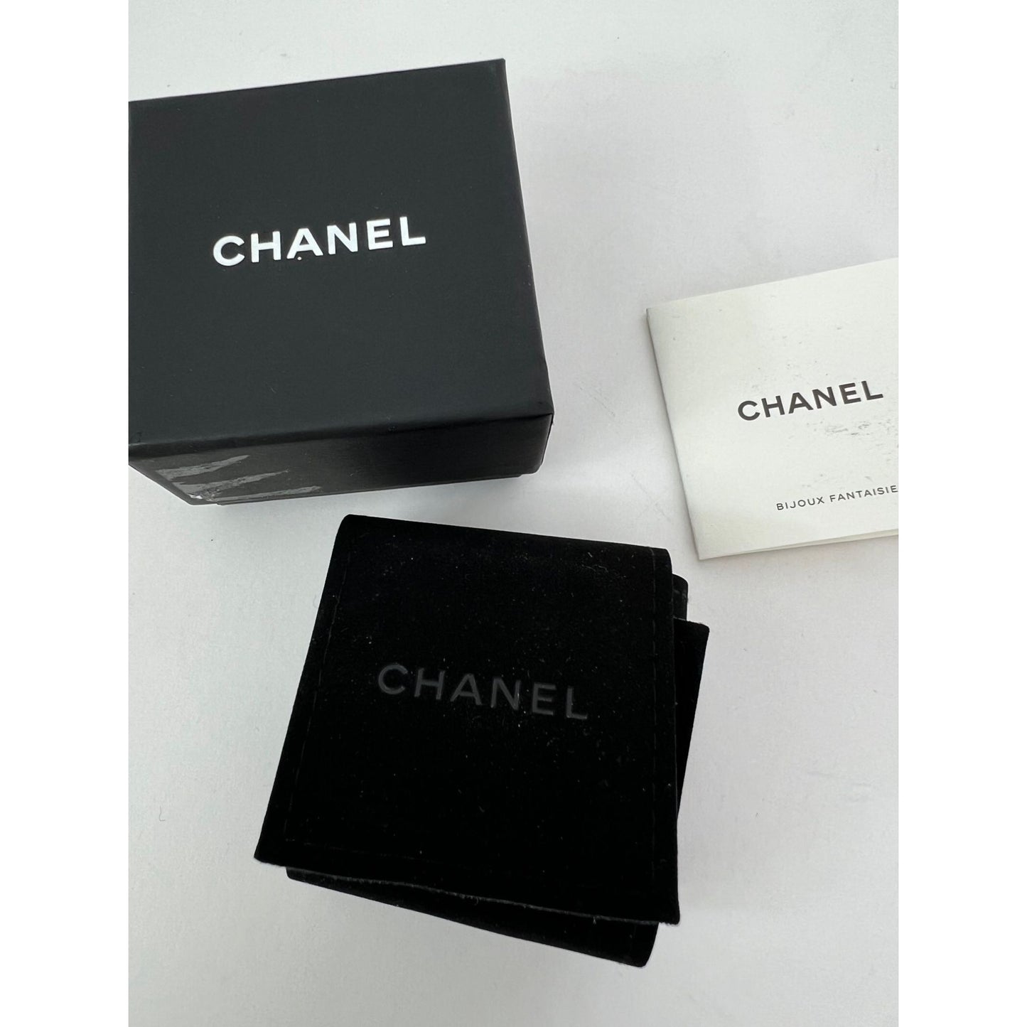 
                  
                    Chanel Gold Crystal CC Pearl Dangle Earrings
                  
                