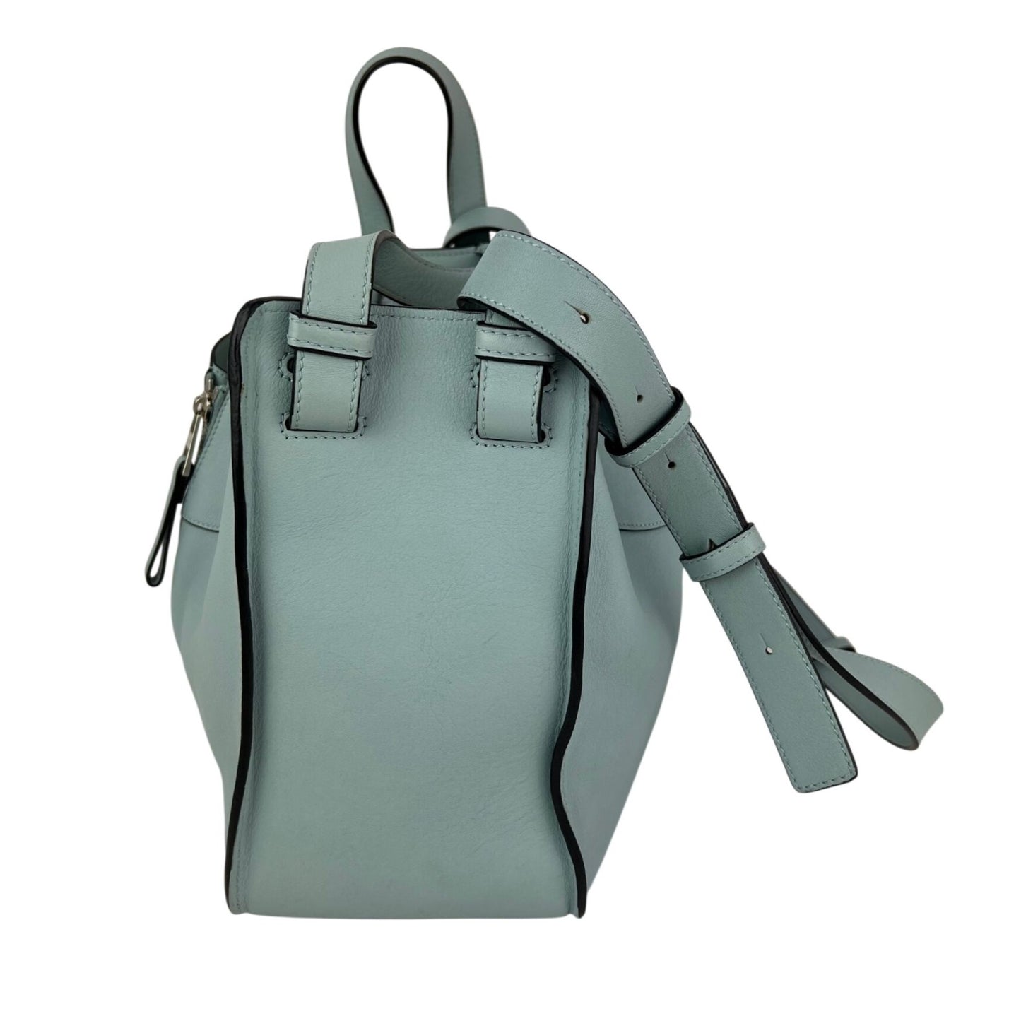 
                  
                    Loewe Small Hammock Blue Calfskin Shoulder Bag
                  
                