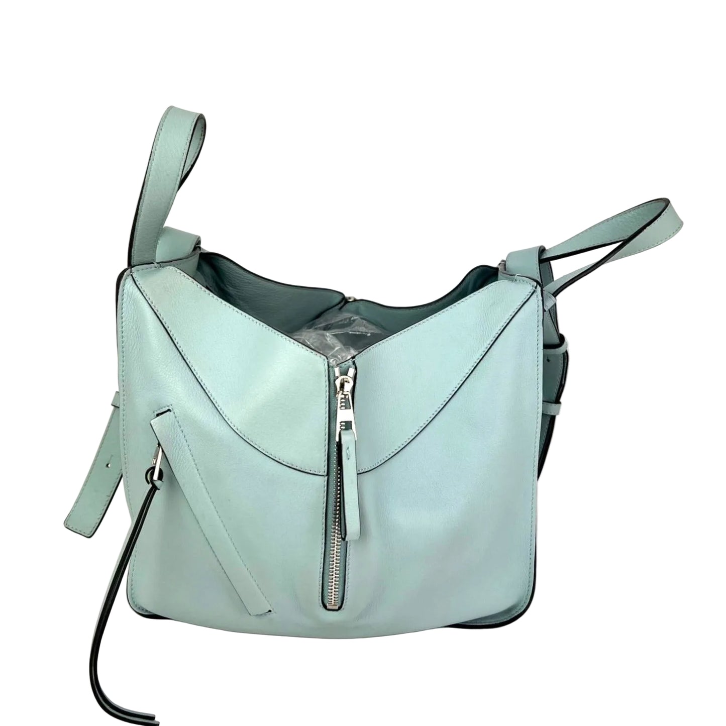 
                  
                    Loewe Small Hammock Blue Calfskin Shoulder Bag
                  
                