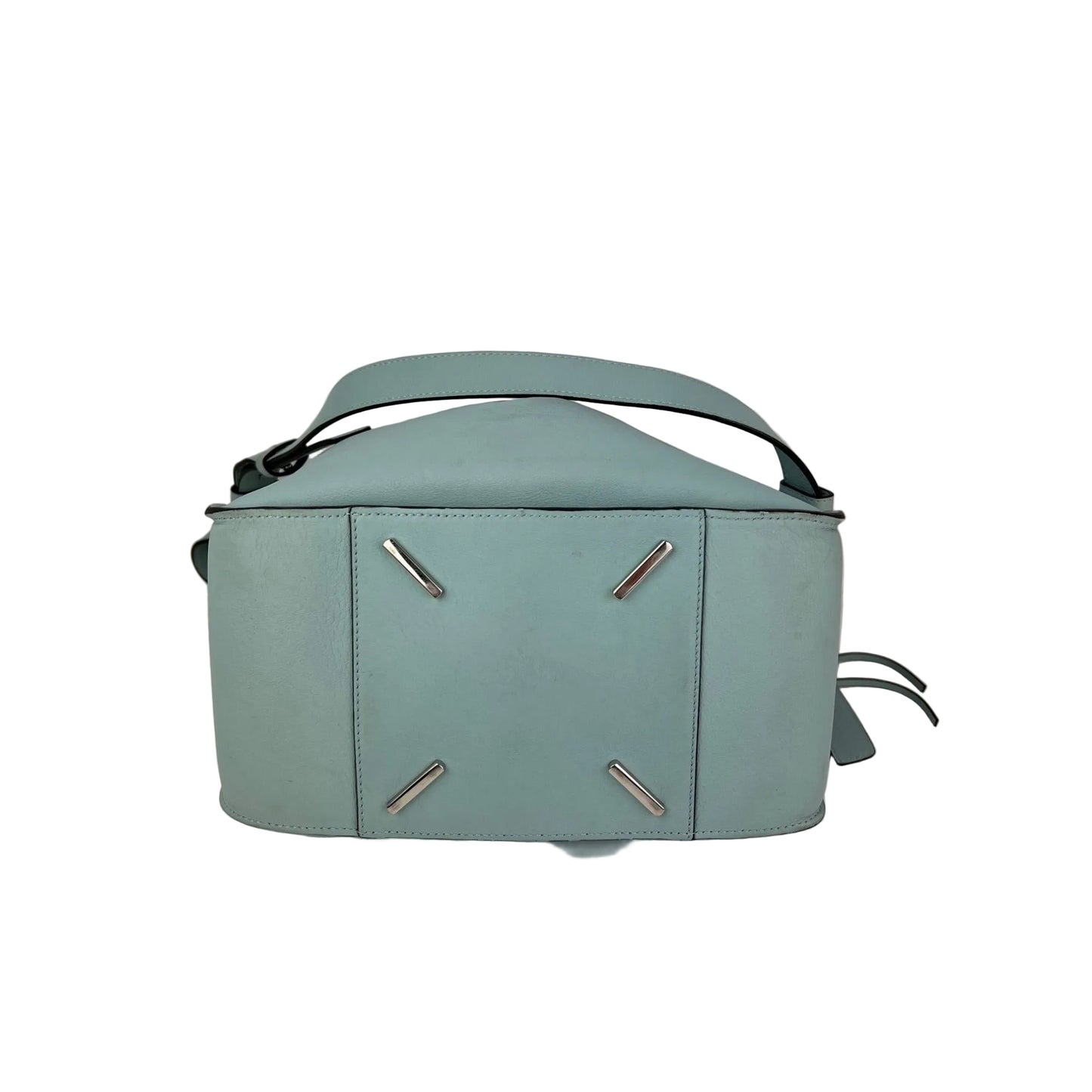 
                  
                    Loewe Small Hammock Blue Calfskin Shoulder Bag
                  
                