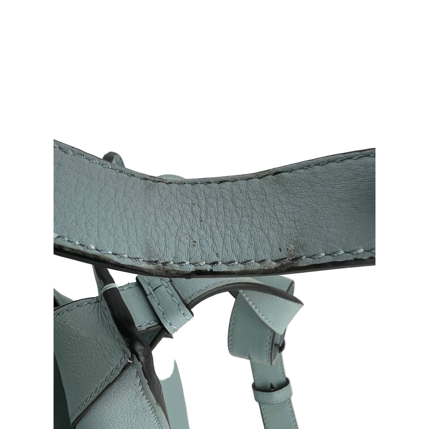 
                  
                    Loewe Small Hammock Blue Calfskin Shoulder Bag
                  
                