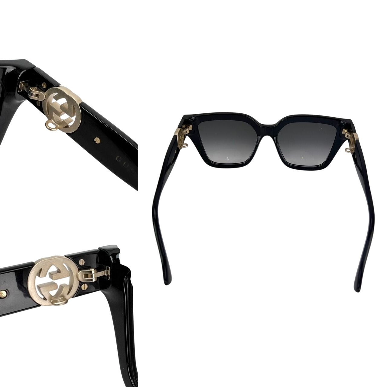 
                  
                    Gucci Black Retangle GG1023S Sunglasses
                  
                