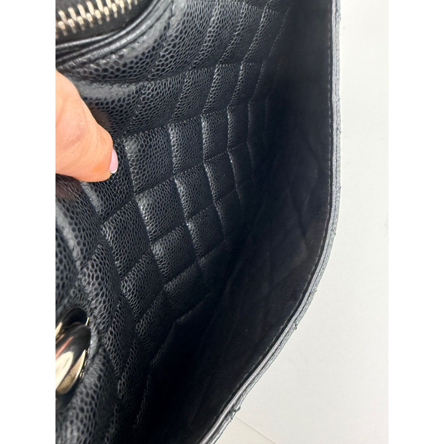 
                  
                    Chanel Caviar Quilted Black Grand Shopping GST Tote Bag
                  
                