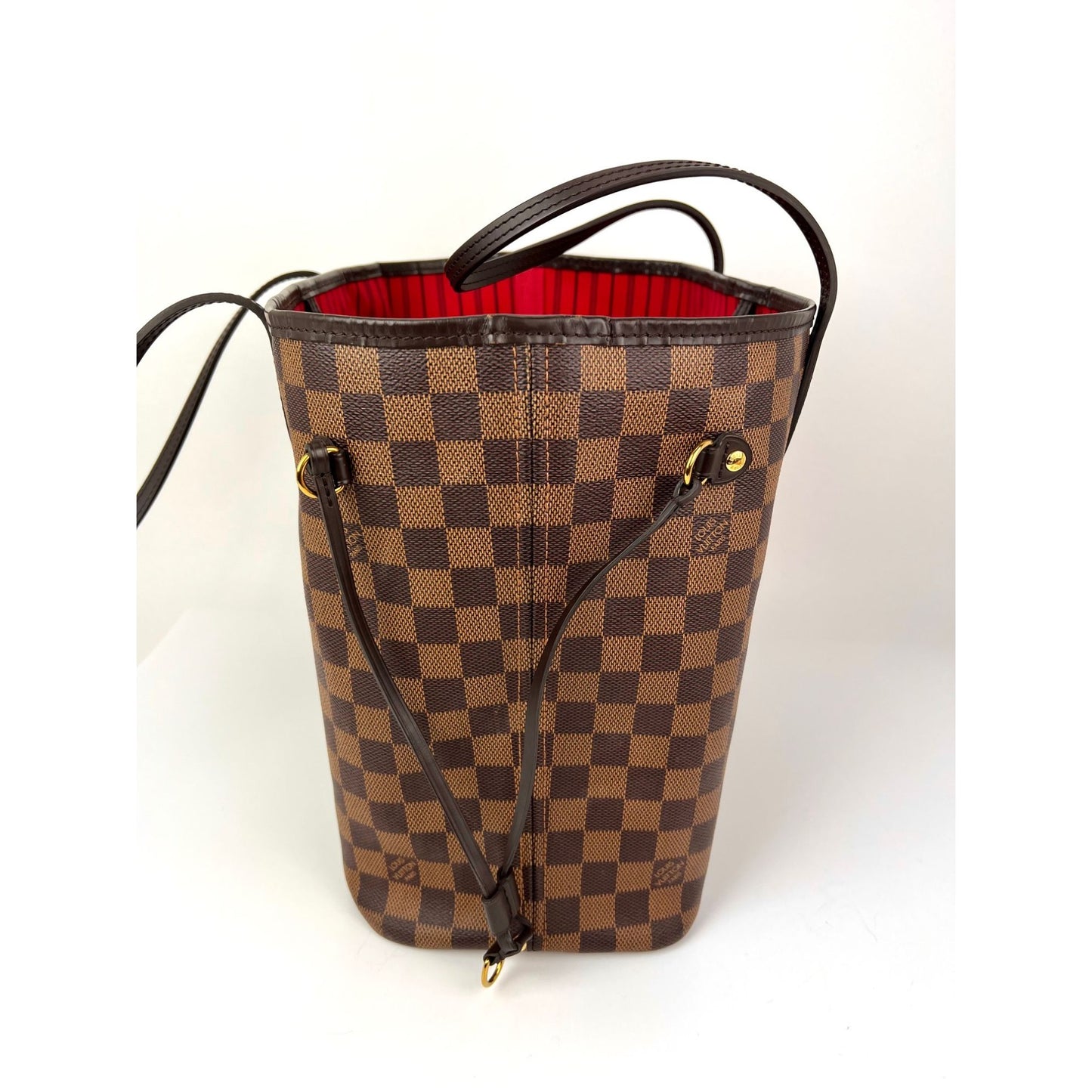 
                  
                    Louis Vuitton Neverfull MM Damier Ebene Canvas Tote Bag
                  
                