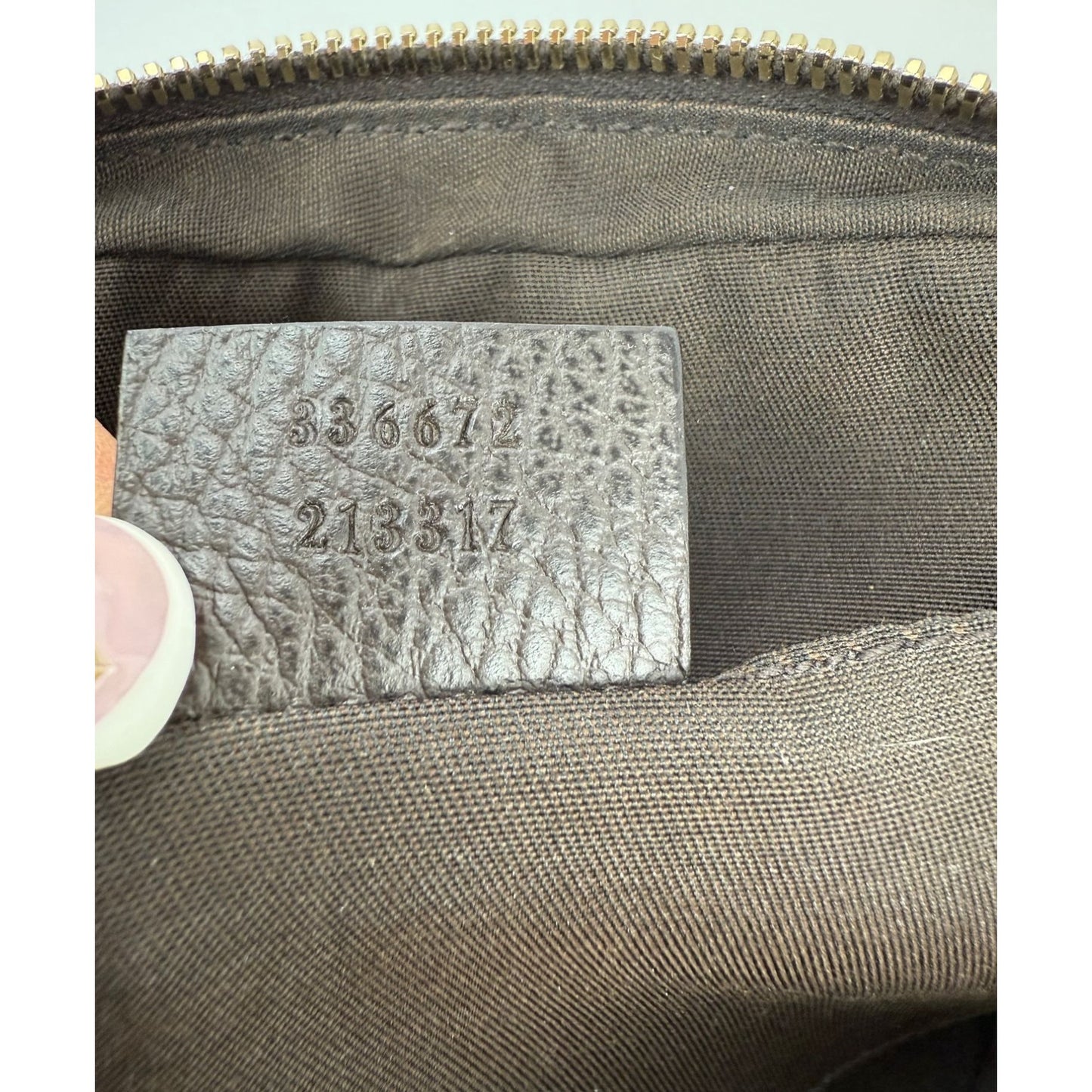 
                  
                    Gucci Crystal Coated GG Canvas Monogram Belt Sling Bag
                  
                