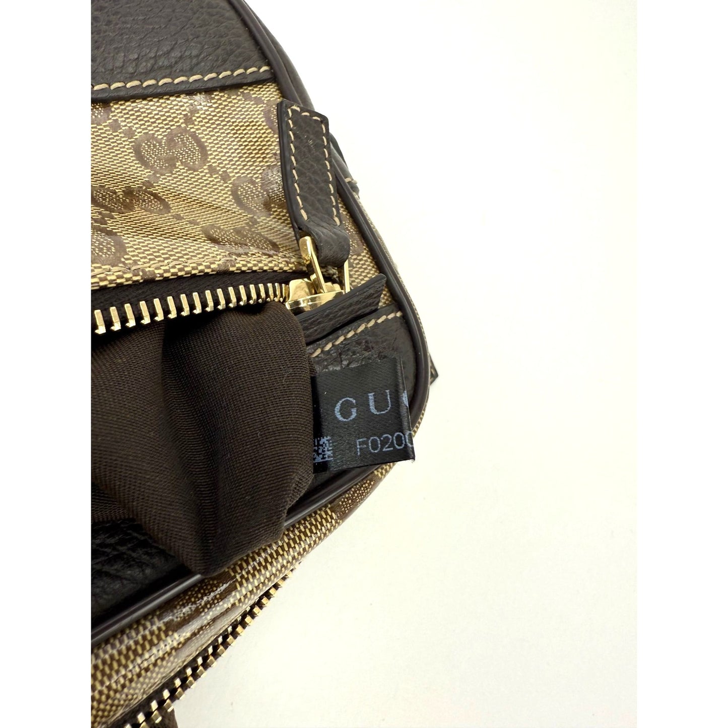 
                  
                    Gucci Crystal Coated GG Canvas Monogram Belt Sling Bag
                  
                