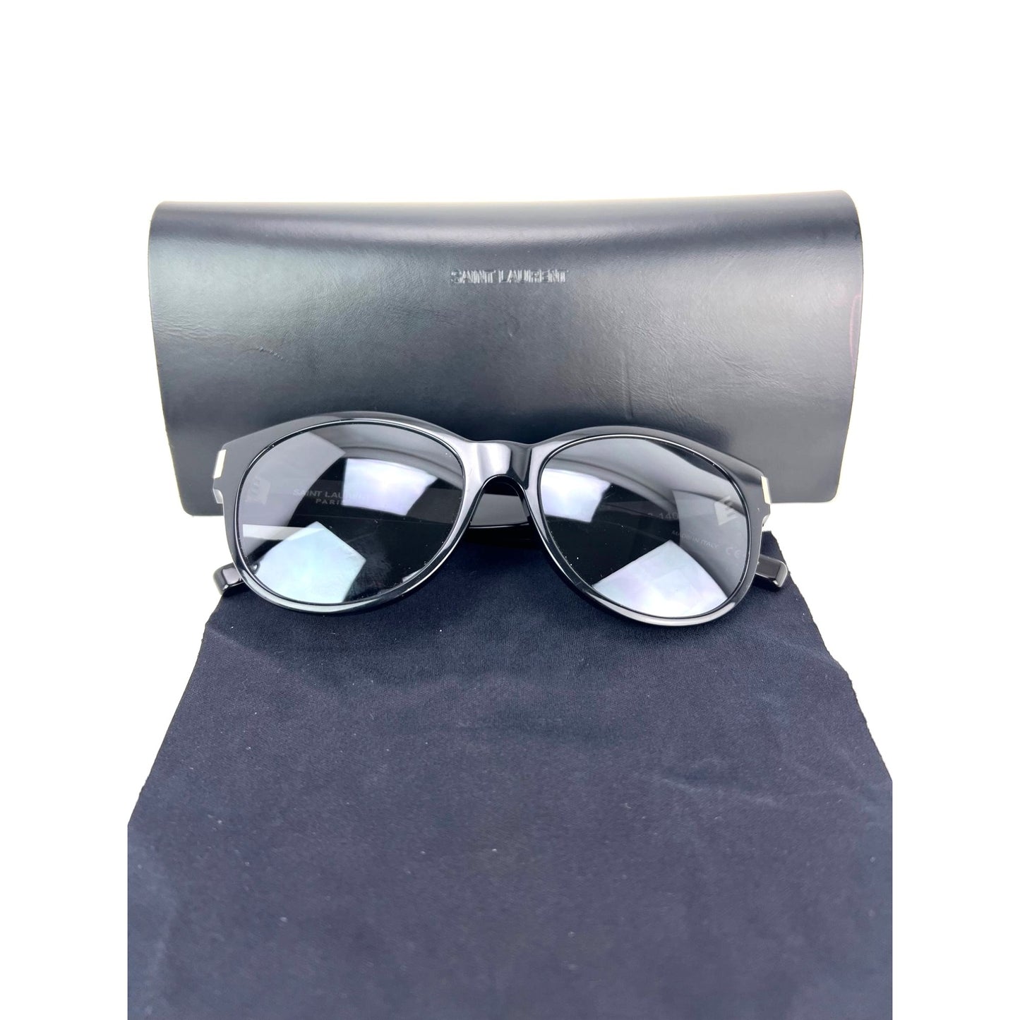 
                  
                    Saint Laurent Black SL67 Sunglasses
                  
                