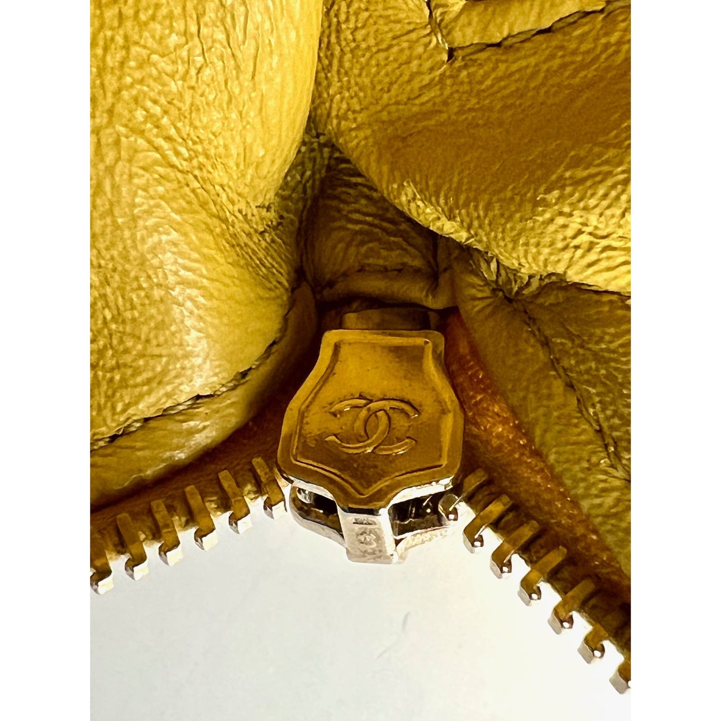 
                  
                    Chanel Caviar Quilted Filigree Yellow Waist Bag
                  
                